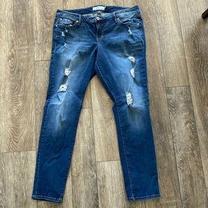 ❤️Torrid Low Wasted Straight Leg Jean - stretchy